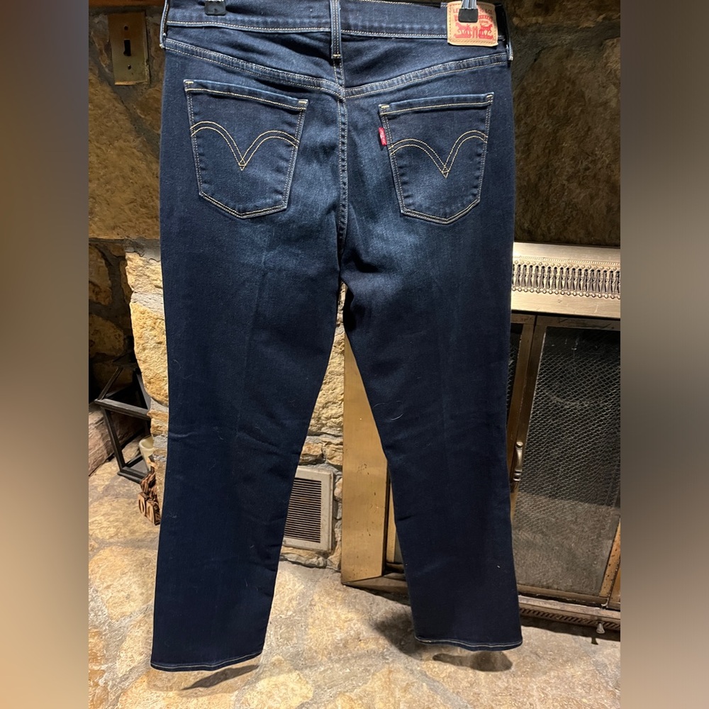 Levis 505 straight leg jeans